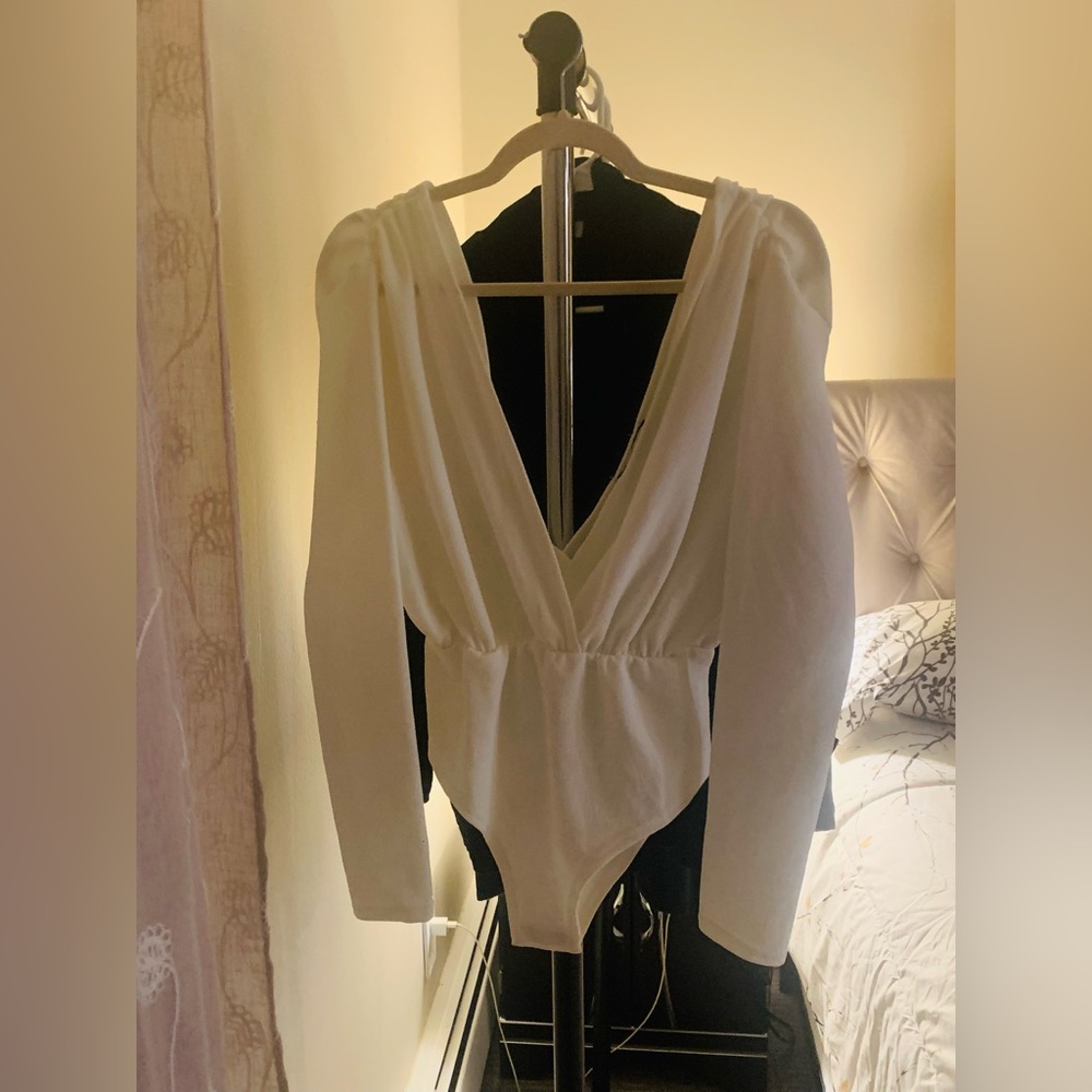 🤍 boohooNIGHT White 🤍 Bodysuit 🤍